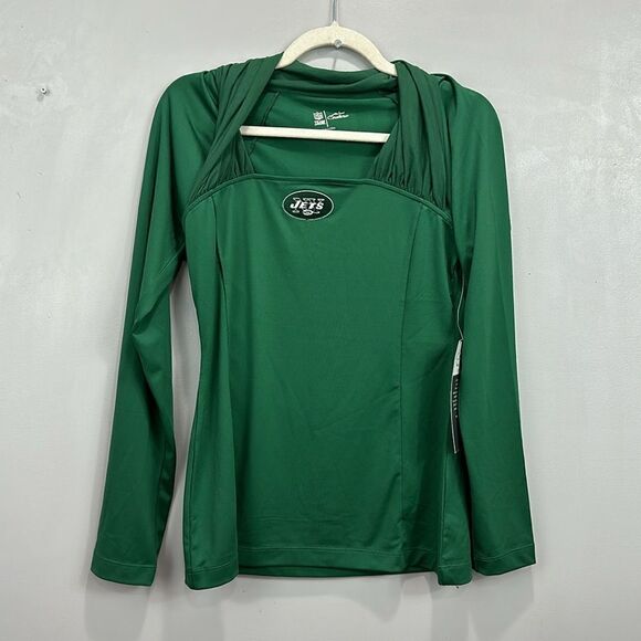 All Sport Couture Redzone Ruched Blouse - Picture 1 of 12